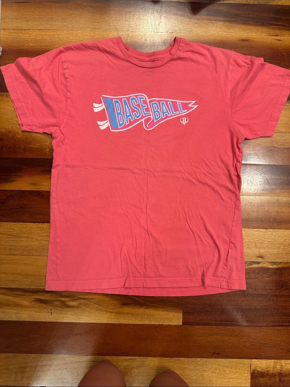 Men’s Baseball Lifestyle Pink Graphic 'Baseball' Short Sleeve Tee